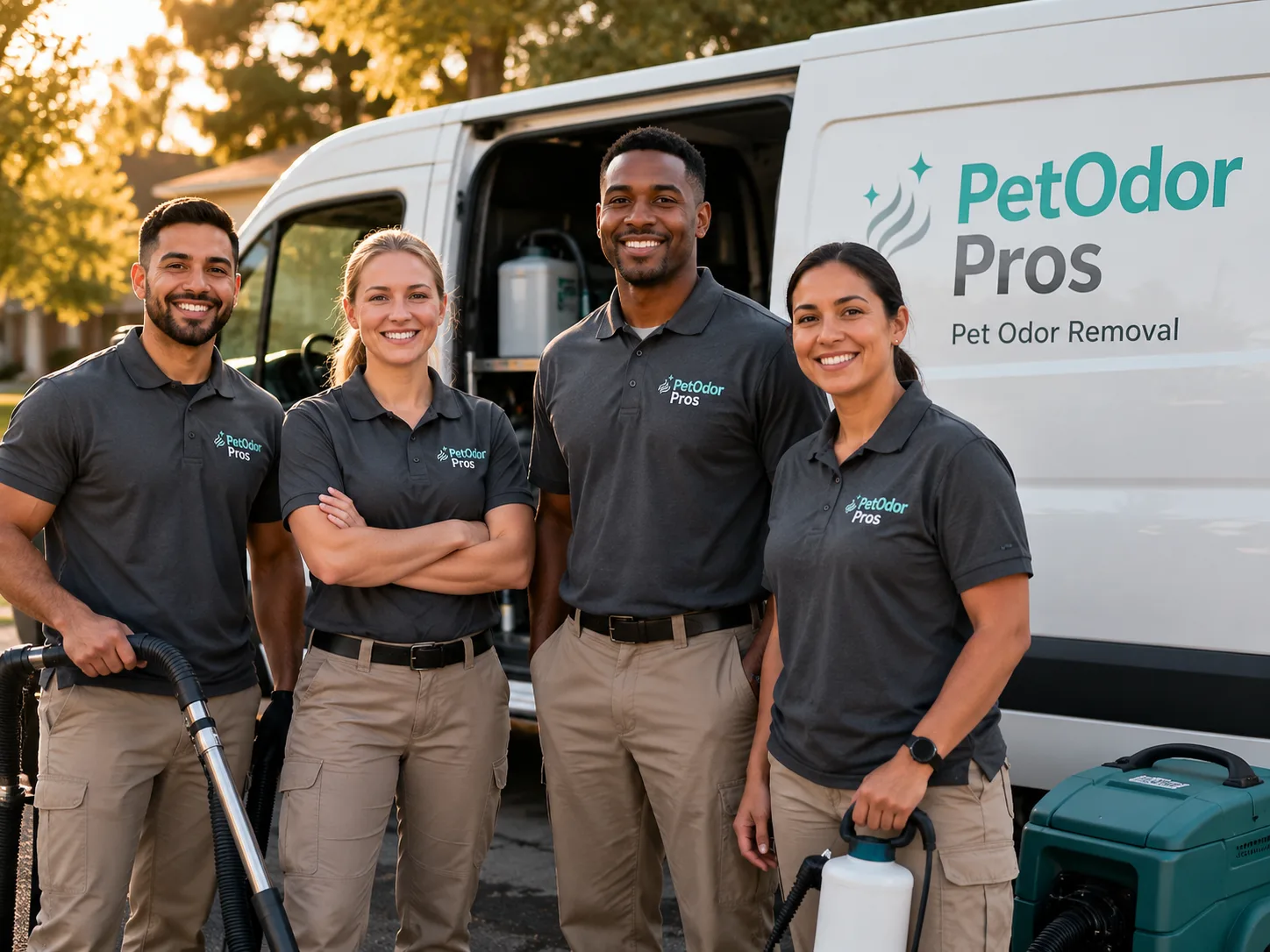 Pet Odor Removal team serving Bellville, TX